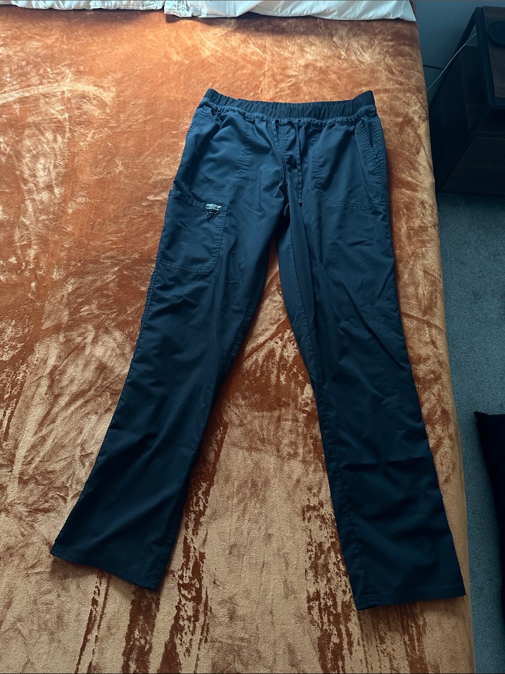 Black Scrub Work Pants